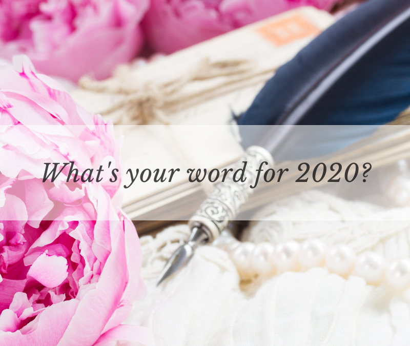 What’s your word for 2020?